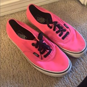 Hot pink vans